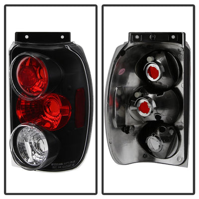 Black Euro Style Tail Lights <br>95-97 Ford Explorer