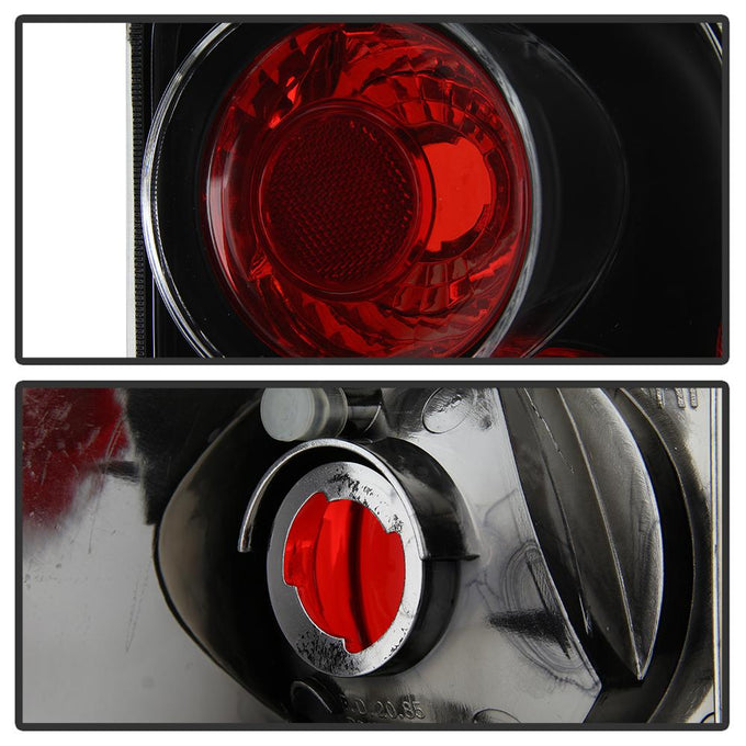 Black Euro Style Tail Lights <br>95-97 Ford Explorer