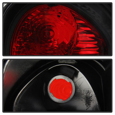 Black Euro Style Tail Lights <br>98-01 Ford Explorer 97-01 Mercury Mountaineer