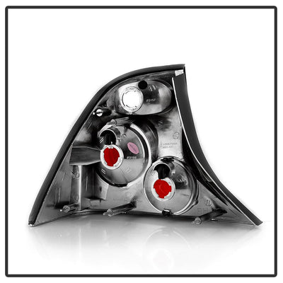 Black Euro Style Tail Lights <br>00-04 Ford Focus