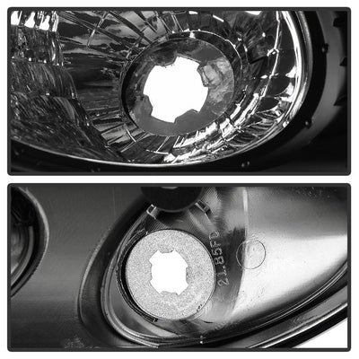 Black Euro Style Tail Lights <br>00-04 Ford Focus