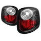 Black Euro Style Tail Lights <br>01-03 Ford F-150