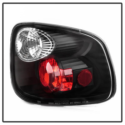 Black Euro Style Tail Lights <br>01-03 Ford F-150