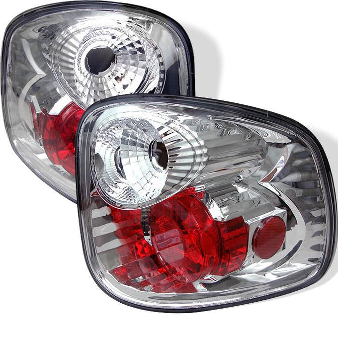 Chrome Euro Style Tail Lights <br>01-03 Ford F-150