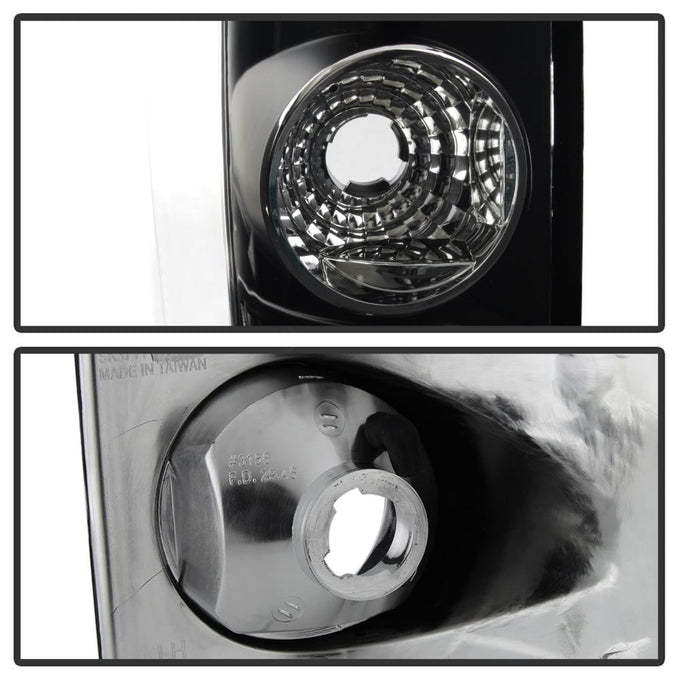 Black Euro Style Tail Lights <br>04-08 Ford F-150
