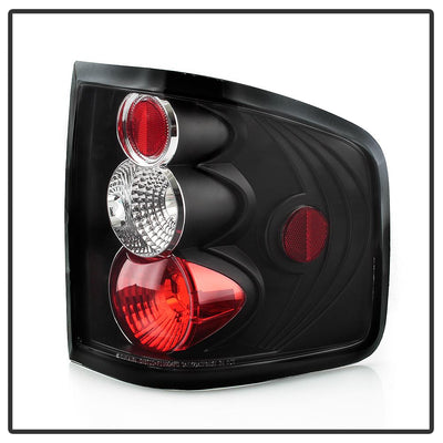 Black Euro Style Tail Lights <br>04-08 Ford F-150