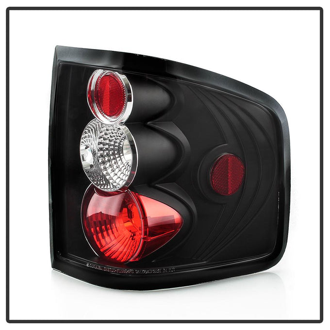 Black Euro Style Tail Lights <br>04-08 Ford F-150