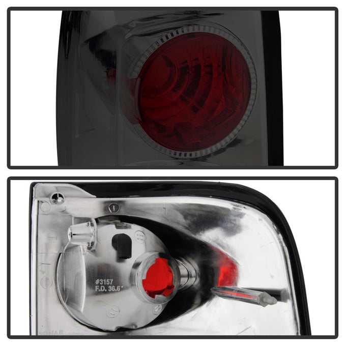 Smoke Euro Style Tail Lights <br>04-08 Ford F-150