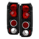 Black Euro Style Tail Lights <br>87-96 Ford F-150 88-96 Ford Bronco