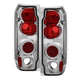Chrome Euro Style Tail Lights <br>87-96 Ford F-150 88-96 Ford Bronco