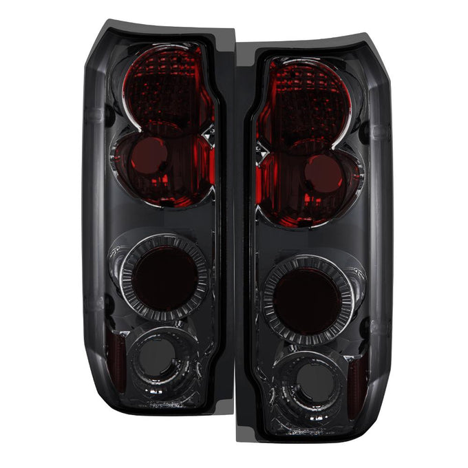 Smoke Euro Style Tail Lights <br>87-96 Ford F-150 88-96 Ford Bronco