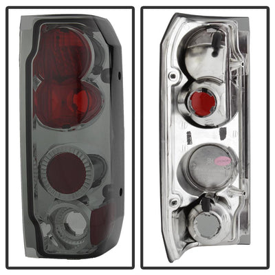 Smoke Euro Style Tail Lights <br>87-96 Ford F-150 88-96 Ford Bronco