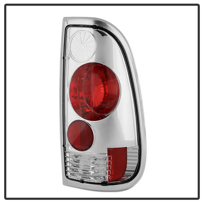 Chrome Euro Style Tail Lights <br>97-03 Ford F150, 99-07 F250-550 Super Duty