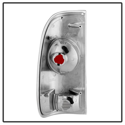 Chrome Euro Style Tail Lights <br>97-03 Ford F150, 99-07 F250-550 Super Duty