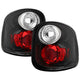 Black Euro Style Tail Lights <br>97-00 Ford F-150