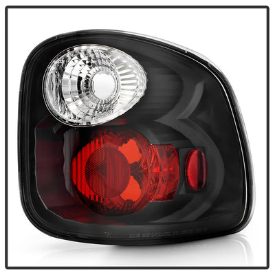 Black Euro Style Tail Lights <br>97-00 Ford F-150