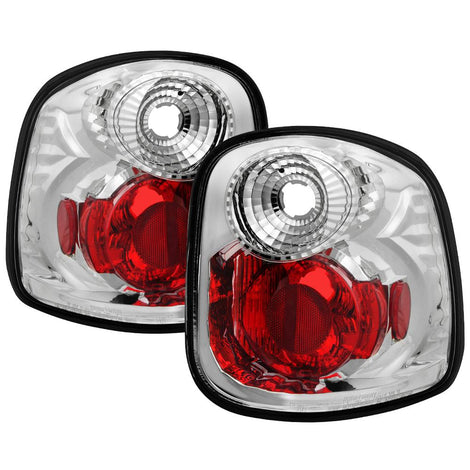 Chrome Euro Style Tail Lights <br>97-00 Ford F-150