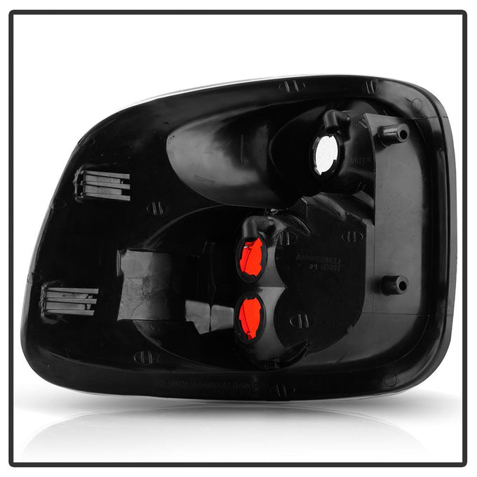 Chrome Euro Style Tail Lights <br>97-00 Ford F-150