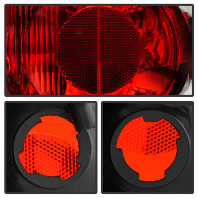 Chrome Euro Style Tail Lights <br>97-00 Ford F-150