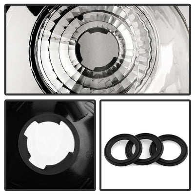 Chrome Euro Style Tail Lights <br>97-00 Ford F-150