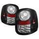 Black LED Tail Lights <br>97-03 Ford F-150