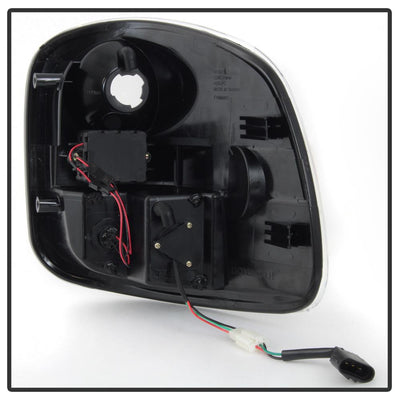 Black LED Tail Lights <br>97-03 Ford F-150