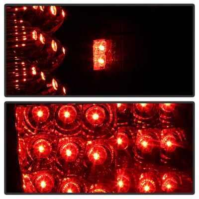 Black LED Tail Lights <br>97-03 Ford F-150