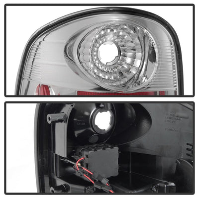 Chrome LED Tail Lights <br>97-03 Ford F-150