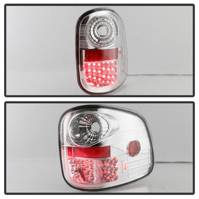 Chrome LED Tail Lights <br>97-03 Ford F-150
