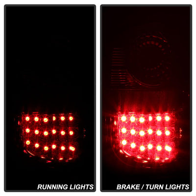 Chrome LED Tail Lights <br>97-03 Ford F-150