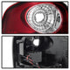 Red Clear LED Tail Lights <br>97-03 Ford F-150