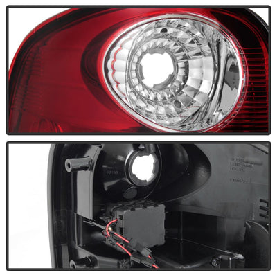 Red Clear LED Tail Lights <br>97-03 Ford F-150