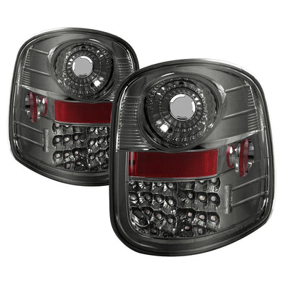 Smoke LED Tail Lights <br>97-03 Ford F-150