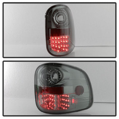 Smoke LED Tail Lights <br>97-03 Ford F-150