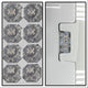 Chrome LED Tail Lights <br>97-03 Ford F150, 99-07 F250-550 Super Duty