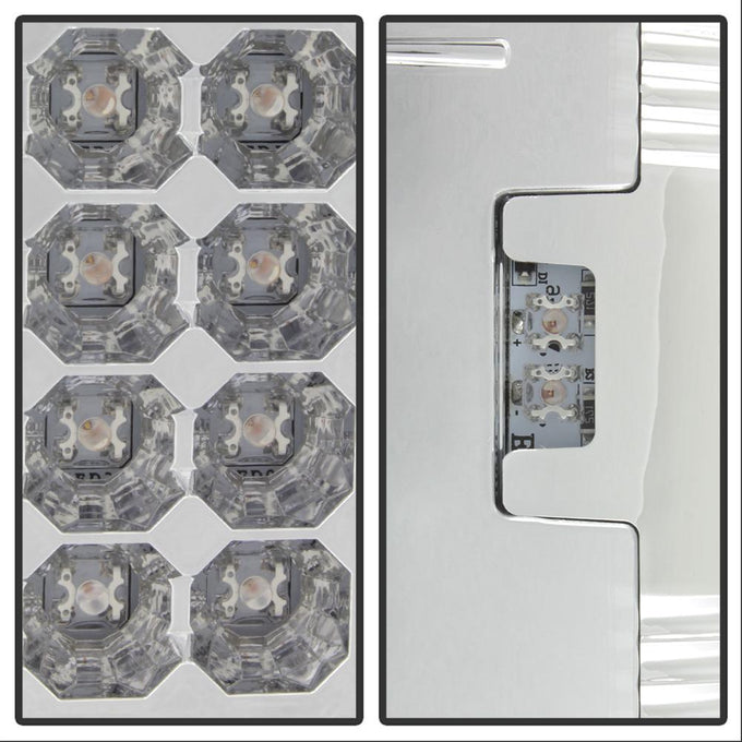 Chrome LED Tail Lights <br>97-03 Ford F150, 99-07 F250-550 Super Duty