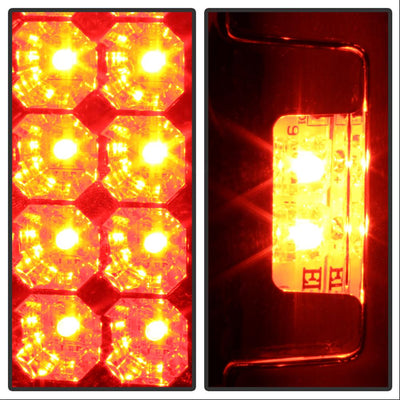 Chrome LED Tail Lights <br>97-03 Ford F150, 99-07 F250-550 Super Duty