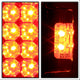 Red Clear LED Tail Lights <br>97-03 Ford F150, 99-07 F250-550 Super Duty