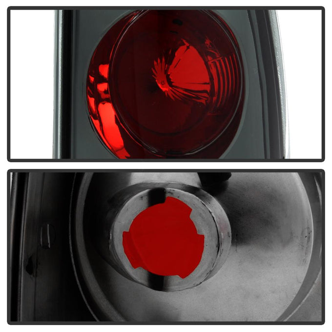 Smoke Euro Style Tail Lights <br>97-03 Ford F150, 99-07 F250-550 Super Duty