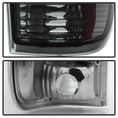 Smoke Euro Style Tail Lights <br>97-03 Ford F150, 99-07 F250-550 Super Duty