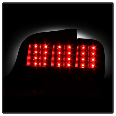 Black LED Tail Lights <br>05-09 Ford Mustang