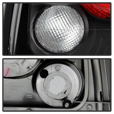 Black Euro Style Tail Lights <br>94-95 Ford Mustang