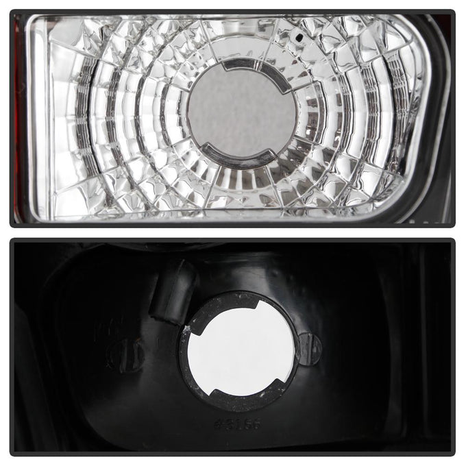 Black Euro Style Tail Lights <br>99-04 Ford Mustang