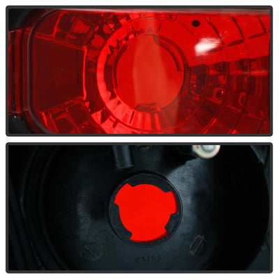 Black Euro Style Tail Lights <br>99-04 Ford Mustang