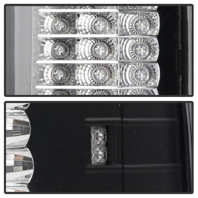 Black LED Tail Lights <br>01-05 Ford Ranger