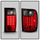 Red Smoke LED Tail Lights <br>01-05 Ford Ranger