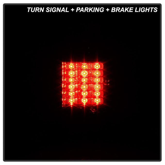 Smoke LED Tail Lights <br>01-05 Ford Ranger