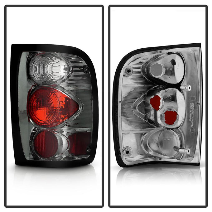 Smoke Euro Style Tail Lights <br>98-00 Ford Ranger