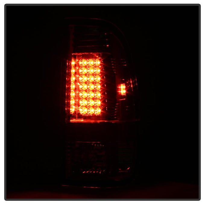 Chrome LED Tail Lights <br>08-16 Ford F250-F450 Super duty