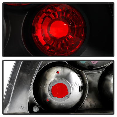 Black Euro Style Tail Lights <br>94-95 Honda Accord
